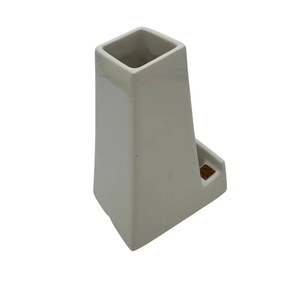 Stak Ceramic Cell Phone Dock Stand Holder Vase Combo